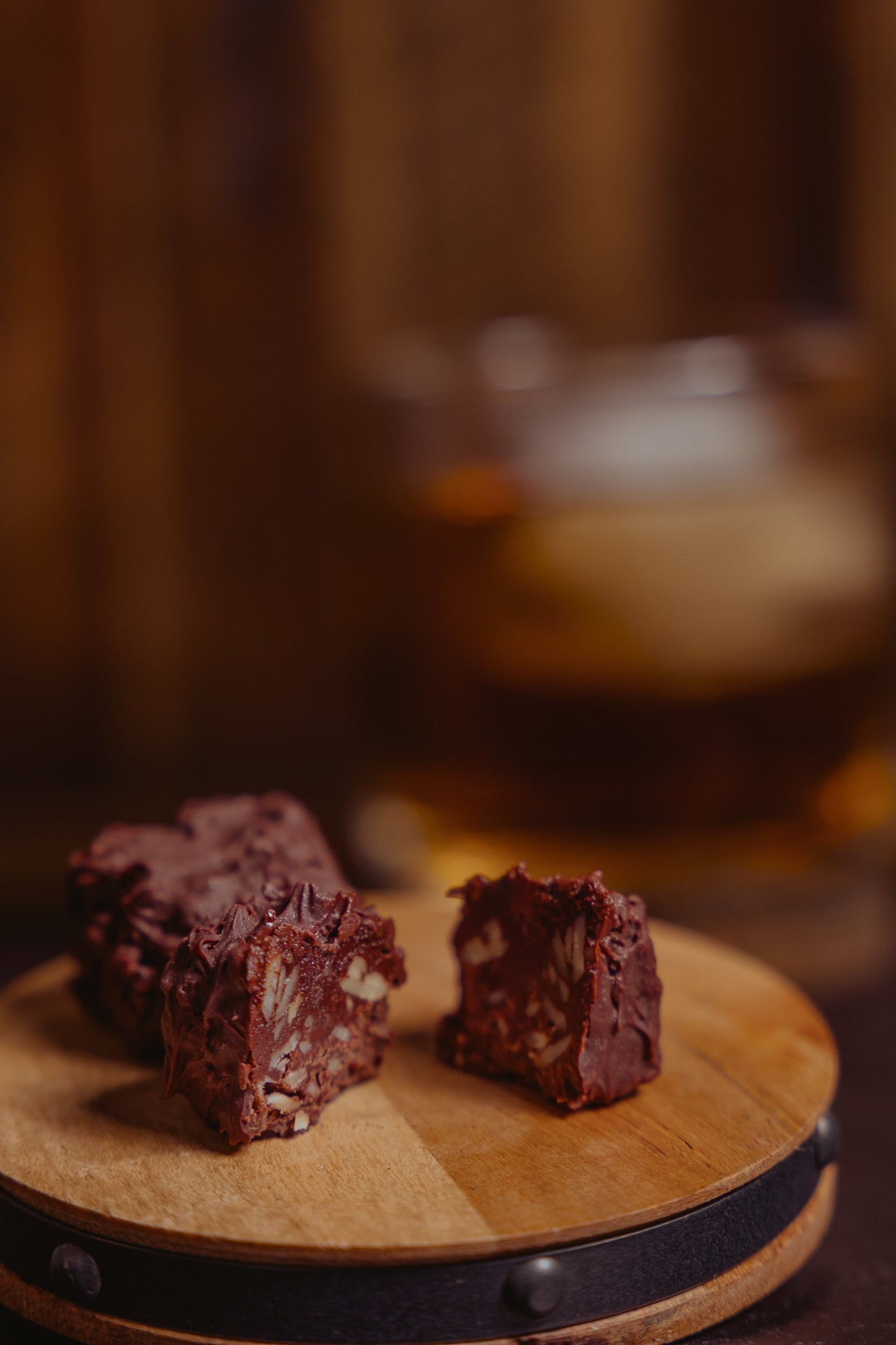 Roasted Almonds in Whiskey
